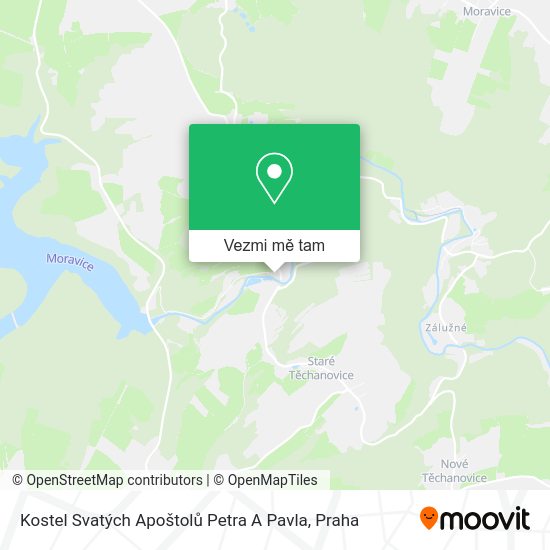 Kostel Svatých Apoštolů Petra A Pavla mapa