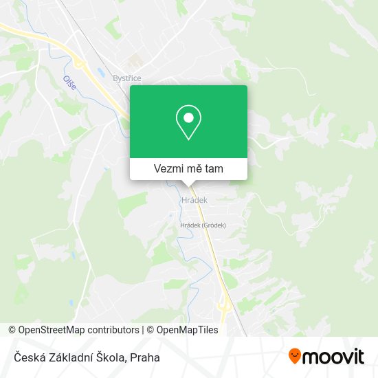 Česká Základní Škola mapa