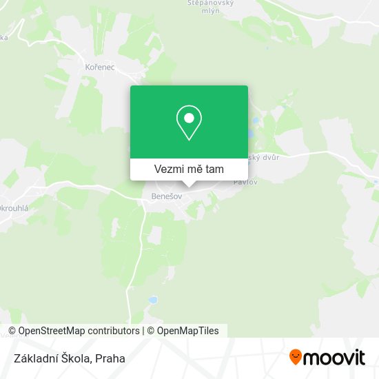 Základní Škola mapa