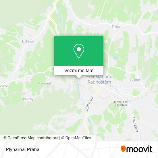 Plynárna mapa