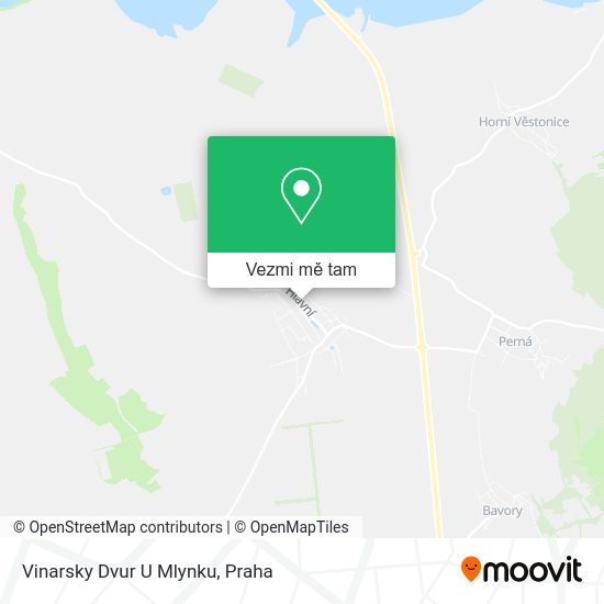 Vinarsky Dvur U Mlynku mapa