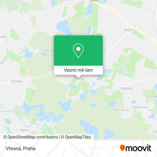 Vřesná mapa