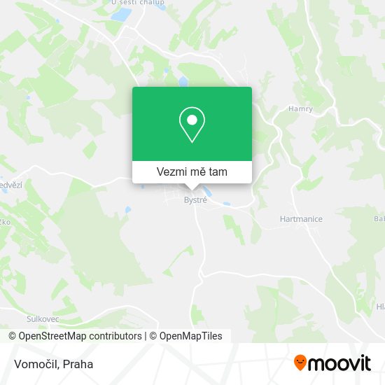 Vomočil mapa