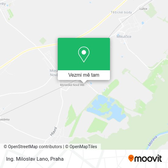 Ing. Miloslav Lano mapa