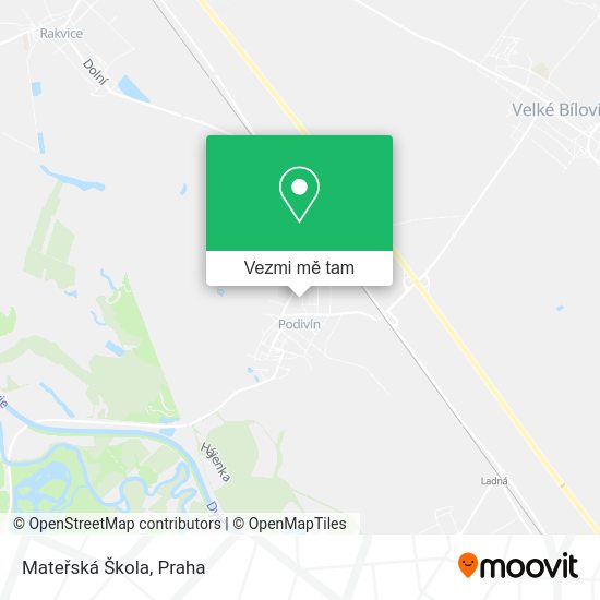 Mateřská Škola mapa