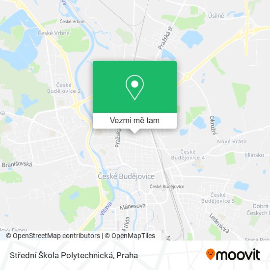 Střední Škola Polytechnická mapa
