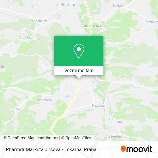 Pharmdr Markéta Jirsová - Lékárna mapa