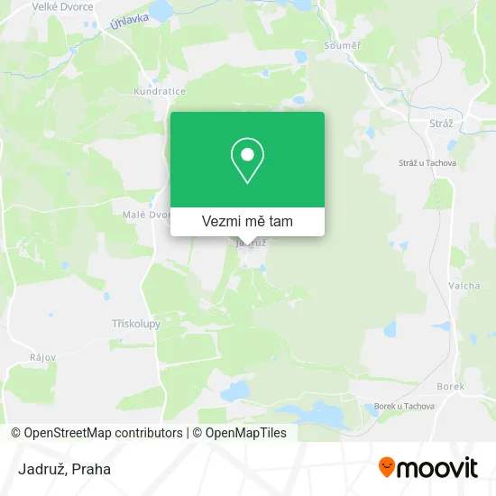 Jadruž mapa