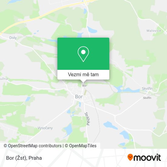 Bor (Žst) mapa