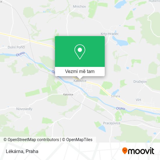 Lékárna mapa