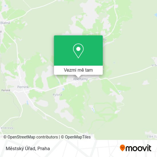 Městský Úřad mapa