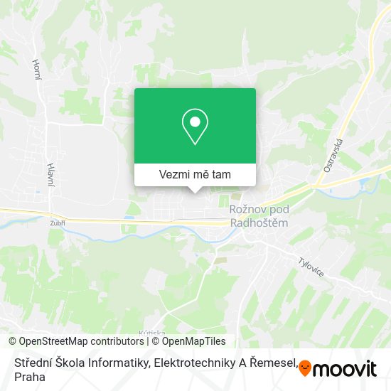 Střední Škola Informatiky, Elektrotechniky A Řemesel mapa