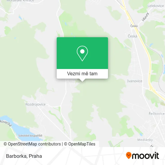 Barborka mapa