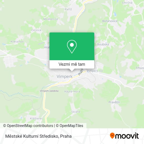 Městské Kulturní Středisko mapa