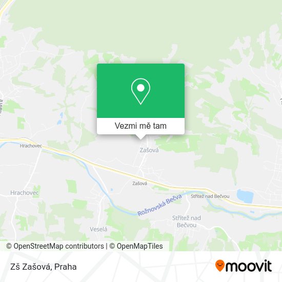 Zš Zašová mapa