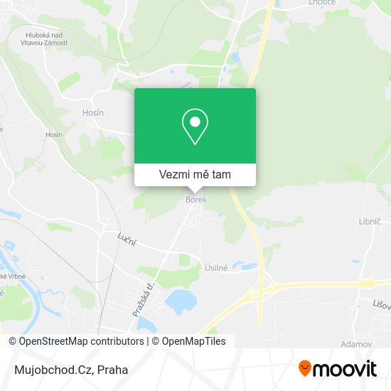 Mujobchod.Cz mapa