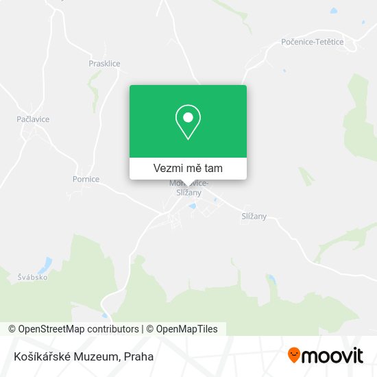 Košíkářské Muzeum mapa