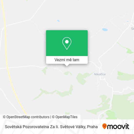 Sovětská Pozorovatelna Za Ii. Světové Války mapa