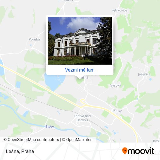 Lešná mapa