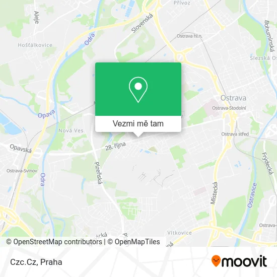 Czc.Cz mapa