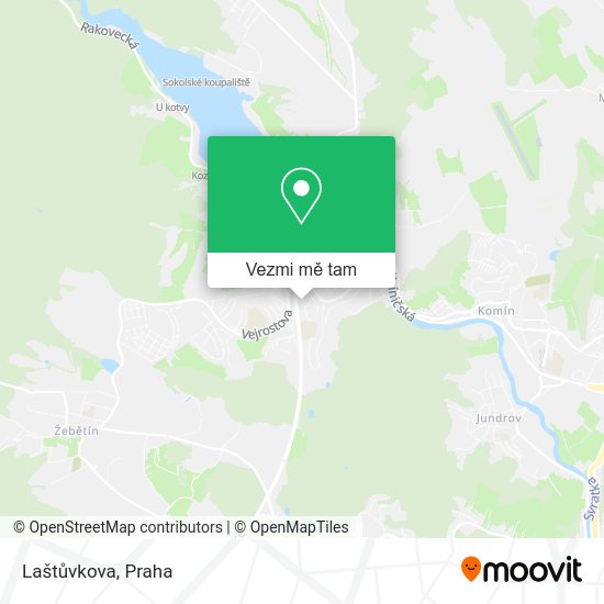 Laštůvkova mapa