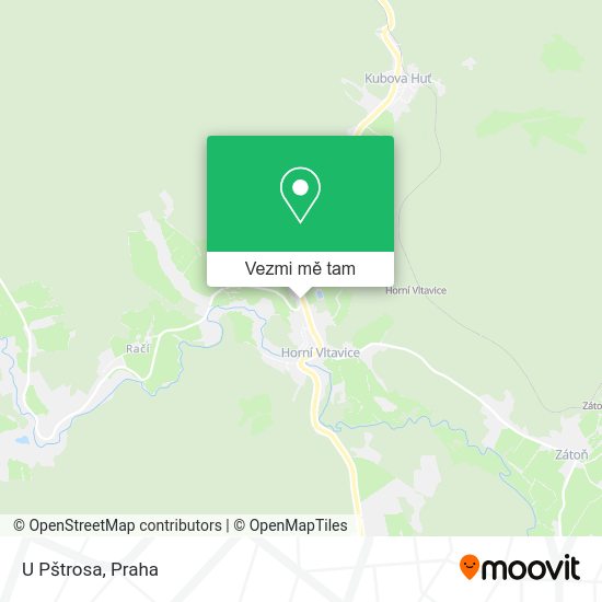 U Pštrosa mapa