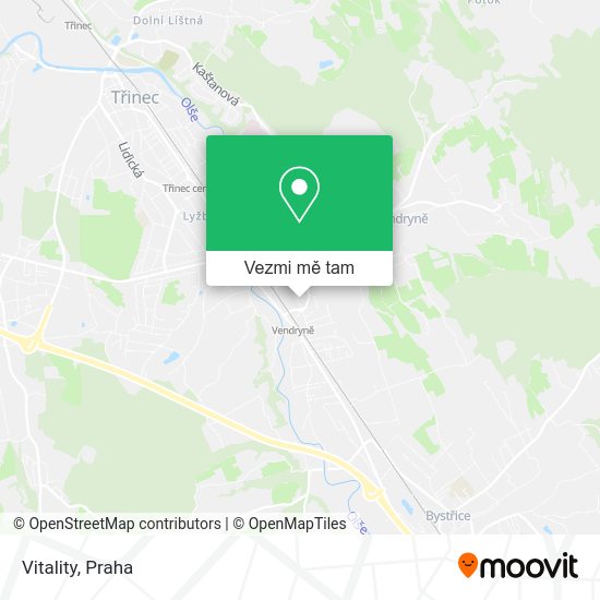 Vitality mapa