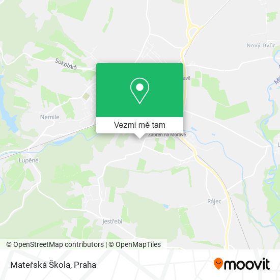 Mateřská Škola mapa