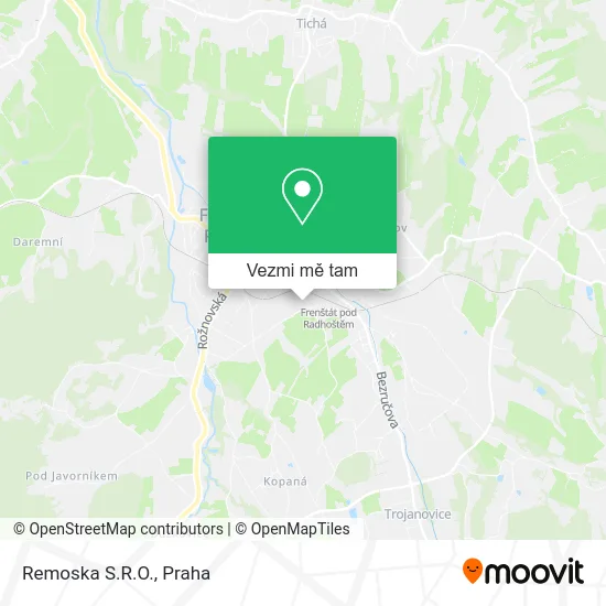 Remoska S.R.O. mapa