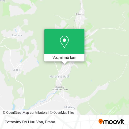 Potraviny Do Huu Van mapa
