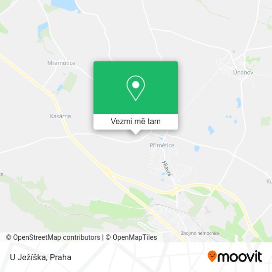 U Ježíška mapa