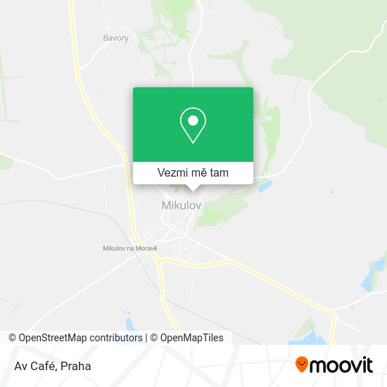 Av Café mapa