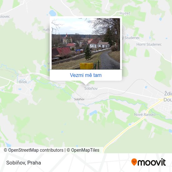 Sobíňov mapa
