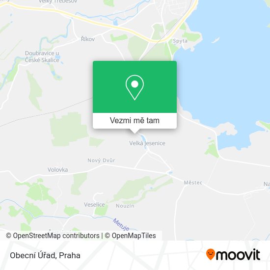 Obecní Úřad mapa