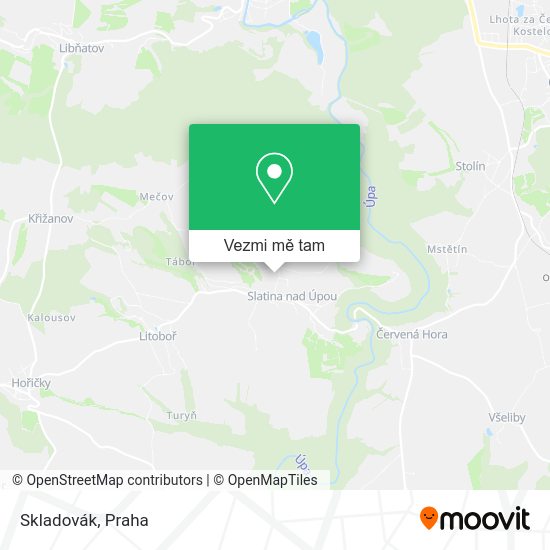 Skladovák mapa