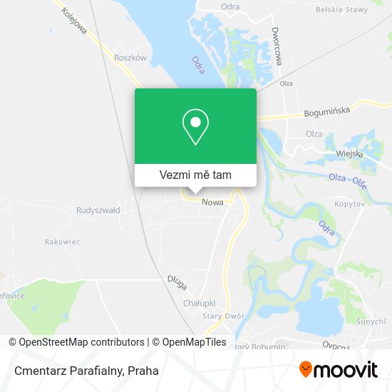 Cmentarz Parafialny mapa