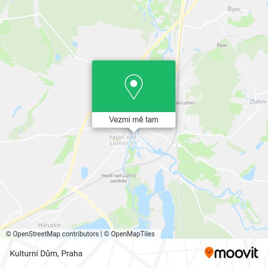Kulturní Dům mapa