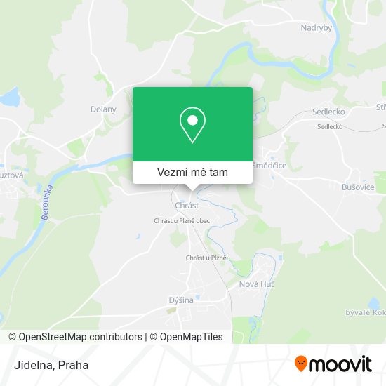 Jídelna mapa