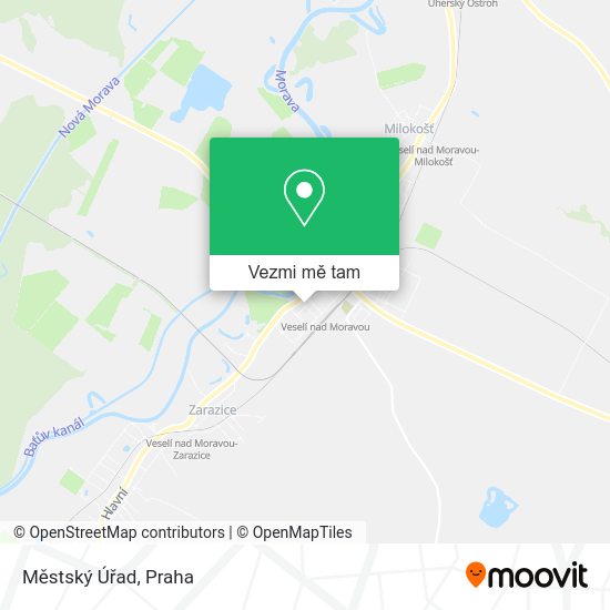 Městský Úřad mapa