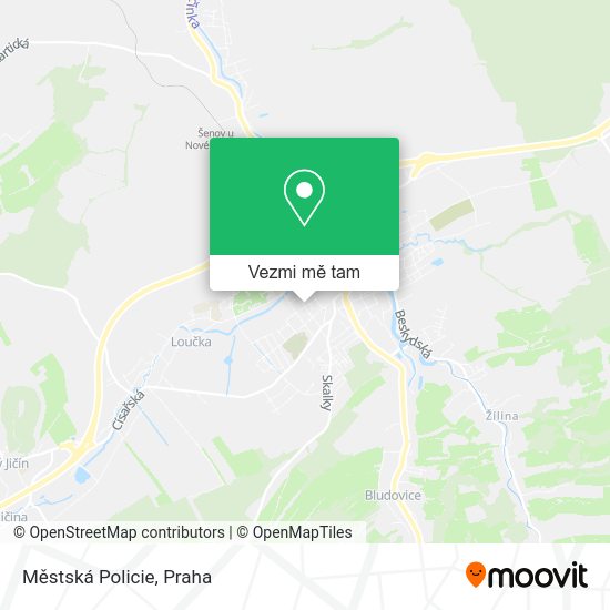 Městská Policie mapa