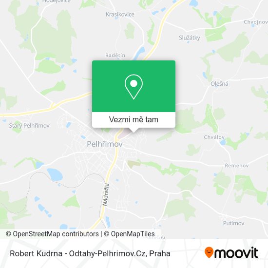 Robert Kudrna - Odtahy-Pelhrimov.Cz mapa