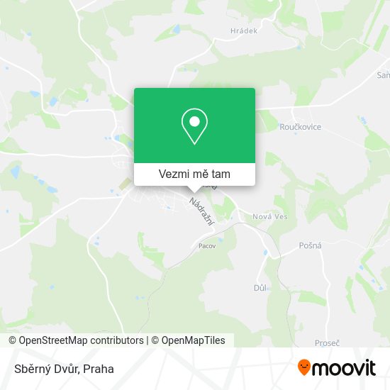 Sběrný Dvůr mapa