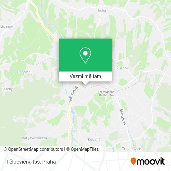 Tělocvična Isš mapa