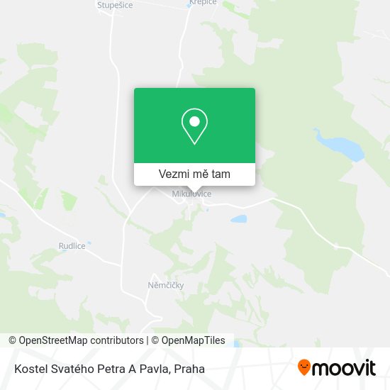 Kostel Svatého Petra A Pavla mapa