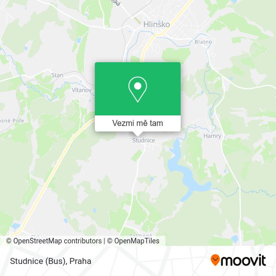 Studnice (Bus) mapa