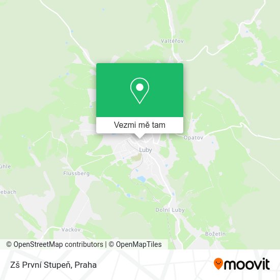 Zš První Stupeň mapa