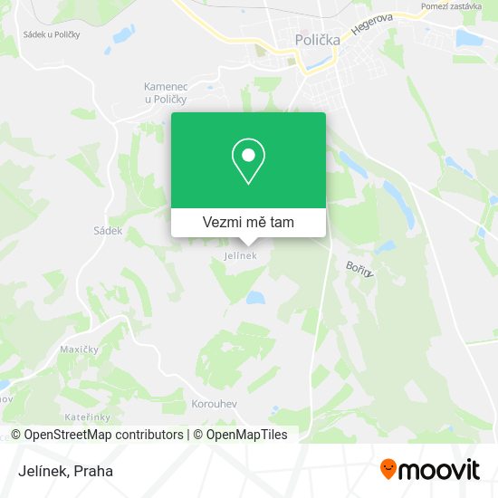 Jelínek mapa