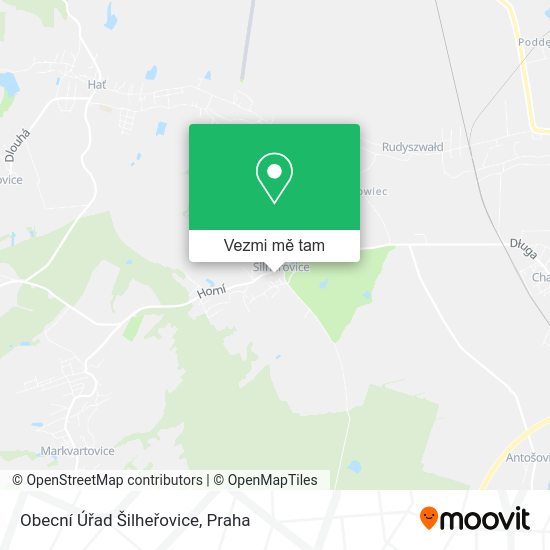 Obecní Úřad Šilheřovice mapa