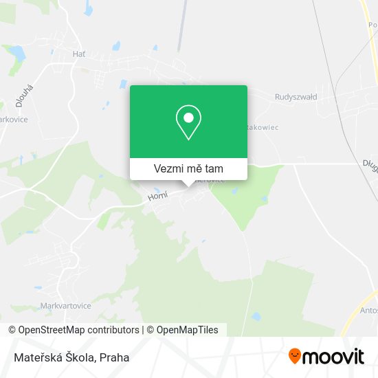 Mateřská Škola mapa