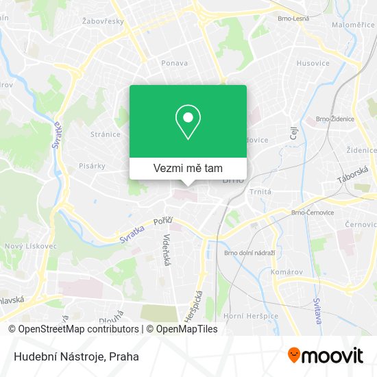 Hudební Nástroje mapa